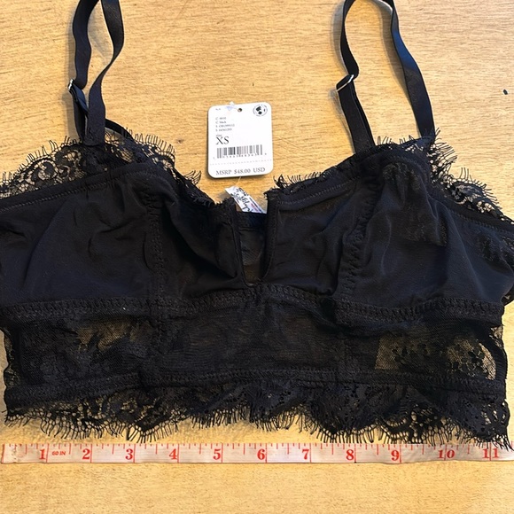 Free People Intimately Layer in Lace Bustier Size XS Bra - Picture 11 of 12
